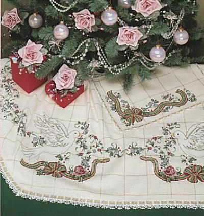 TREE SKIRT SILVRETTA 14ct